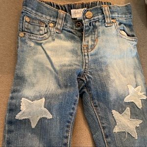NWOT Lindsey Berns Star Jeans! 18M